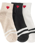 SHORT LIGHT HEART SOCKS