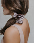 GOLD TRIM SIGNATURE SCRUNCHIE