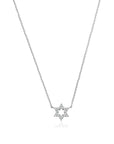 MINI PAVE STAR OF DAVID NECKLACE