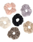 FAUX FUR SCRUNCHIES