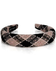 TWEED CRISS CROSS HAIRBAND