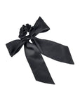 LONG SATIN BOW SCRUNCHIE