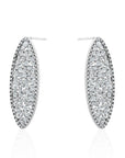 MARQUIS PAVE EARRINGS