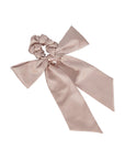 LONG SATIN BOW SCRUNCHIE