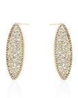 MARQUIS PAVE EARRINGS