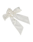 LONG SATIN BOW SCRUNCHIE