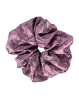 SATIN MOTIF SCRUNCHIES