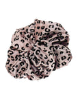 LEOPARD VELVET MOTIF SCRUNCHIE