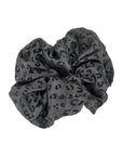 LEOPARD VELVET MOTIF SCRUNCHIE