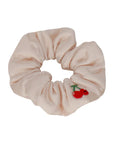 CHERRY PUFFY SCRUNCHIE