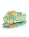 CELLULOSE METALLIC SEASHELL CLIP