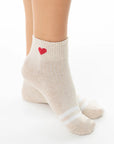 SHORT LIGHT HEART SOCKS