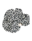 LARGE PEARL LEOPARD SCRUNCHIE