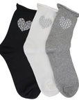 CRYSTAL HEART SOCKS