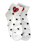 POLKA HEART SHORT SOCKS