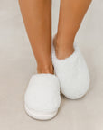 FLUFFY SLIPPERS OPEN TOE