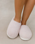 FLUFFY SLIPPERS OPEN TOE