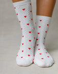 FRILL HEART SOCKS