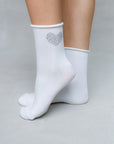 CRYSTAL HEART SOCKS