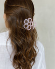 PASTEL FLOWER JAW CLIP