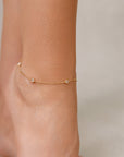 CRYSTAL ANKLET