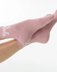 SOFT RIB BOW SOCKS