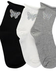 CRYSTAL BUTTERFLY SOCKS