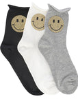 CRYSTAL SMILEY SOCKS