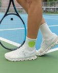 TENNIS BALL CRYSTAL SOCKS