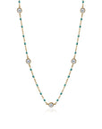 ROSARY CRYSTAL NECKLACE