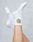 CRYSTAL SMILEY SOCKS