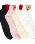 SHORT SMILING HEART SOCKS