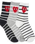 STRIPE EYES SOCKS