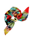 FLORAL COTTON SCRUNCHIES