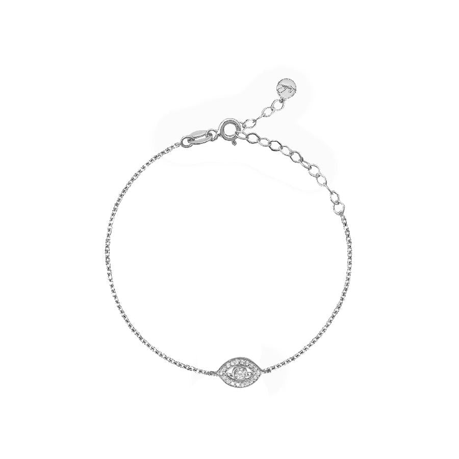 EVIL EYE CRYSTAL BRACELET