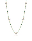 ROSARY CRYSTAL NECKLACE